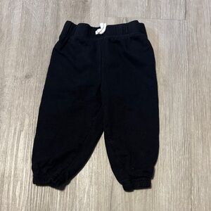 Carters Kids Black Jogger Pants